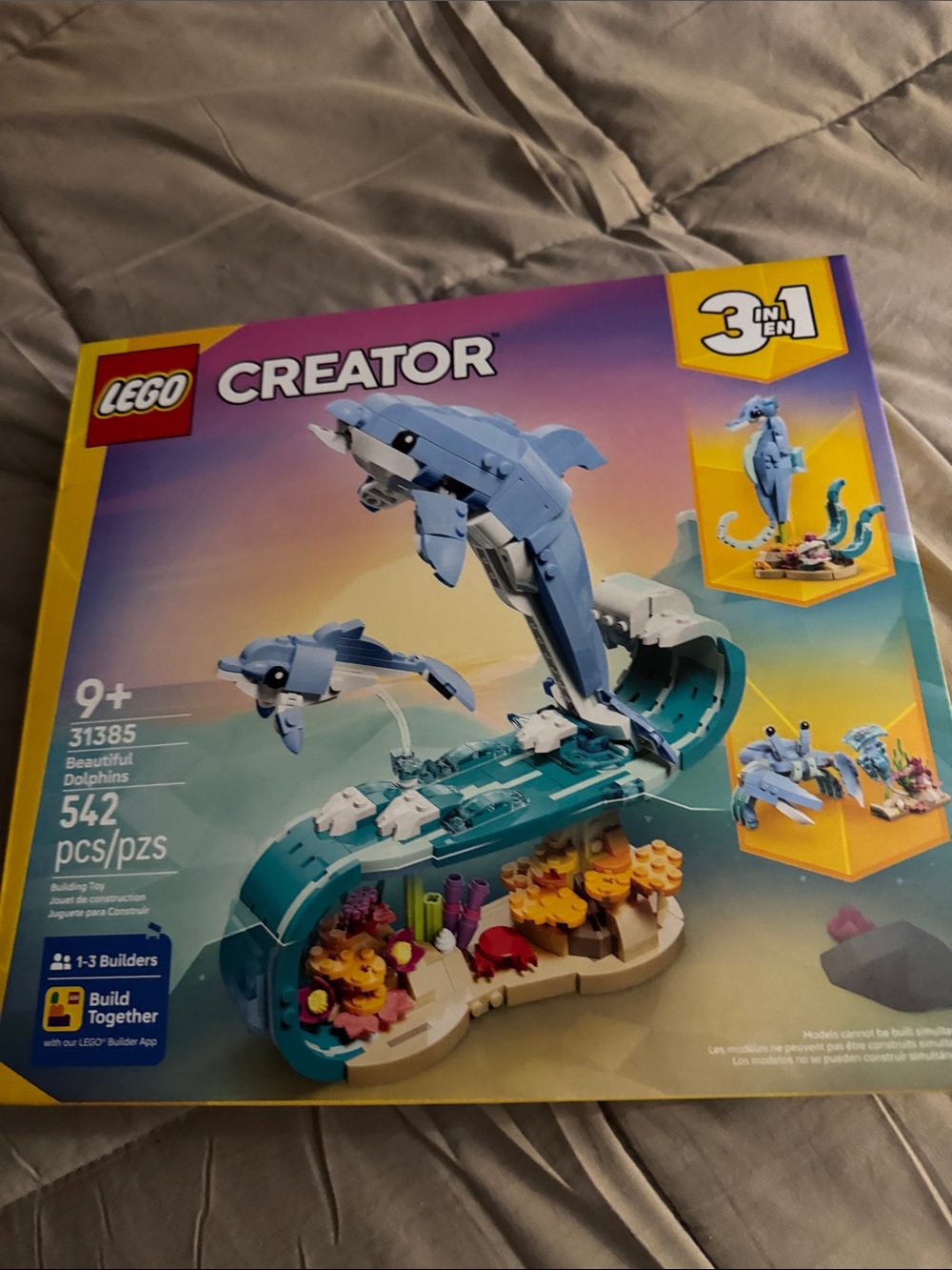 LEGO Creator Blue Dolphins & Coral Reef Set